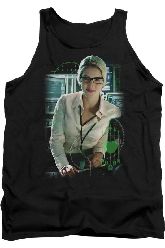 Lightweight tankArrow Felicity Smoak Adult Tank Top