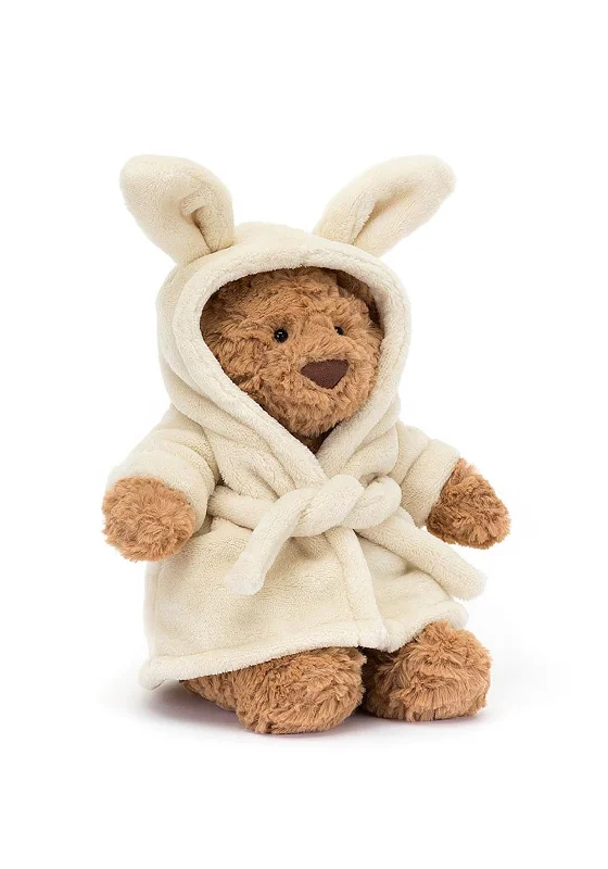 Jellycat I Am Bathrobe Bartholomew Bear, Brown