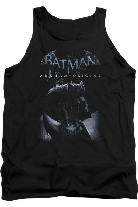 Lightweight jacketBatman Arkham Origins Perched Cat Adult Tank Top