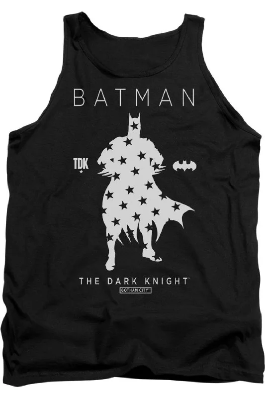 Training vestBatman Star Silhouette Adult Tank Top