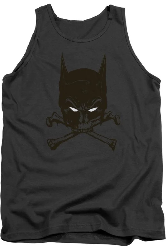 Windproof vestBatman Bat And Bones Adult Tank Top