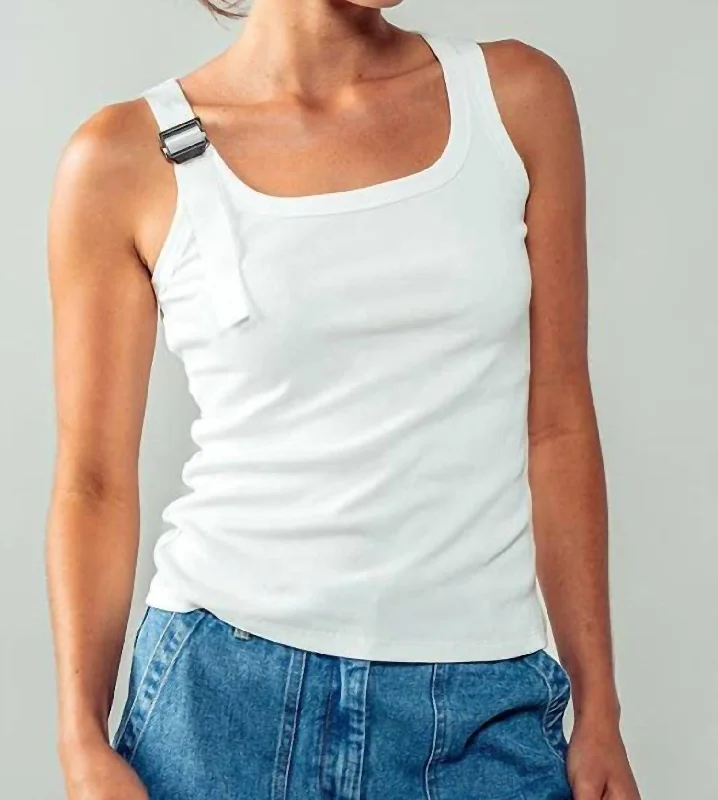 Waterproof teeAdapt Tank Top In White