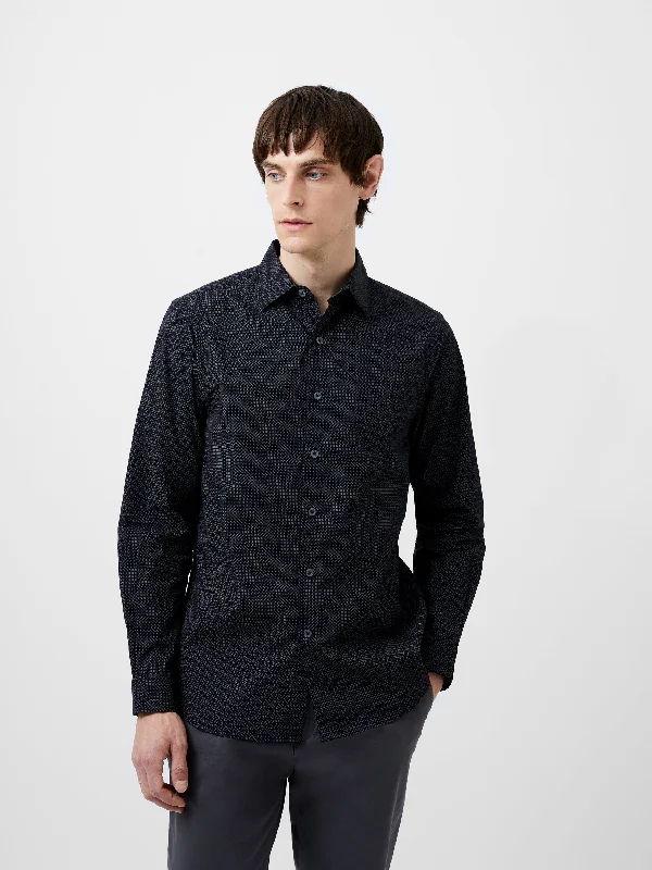 Classic Collar Printed ShirtPerformance Shirts