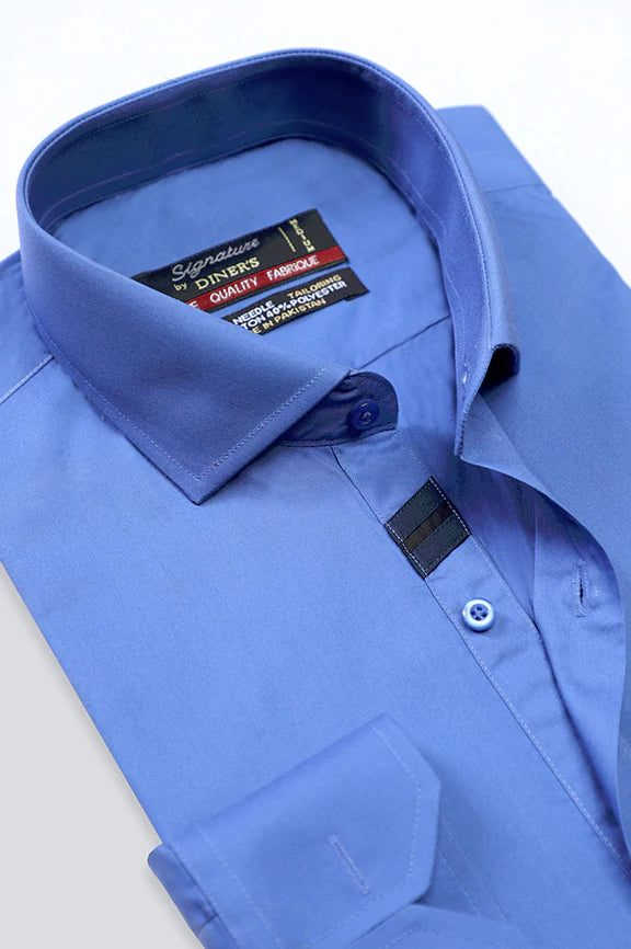 Royal Blue Plain Formal ShirtCultural Shirts