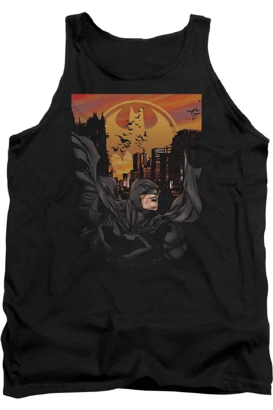 Athletic hoodieBatman Always On Call Adult Tank Top