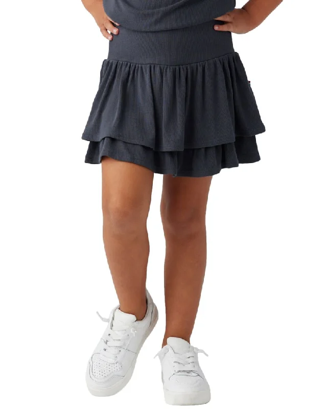 Casual SkirtSol Angeles Rib Tier Skirt