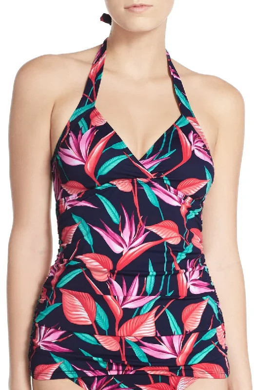 Training hoodieTommy Bahama Women Birds of Paradise Halter Tankini Top,Mare Multi, S