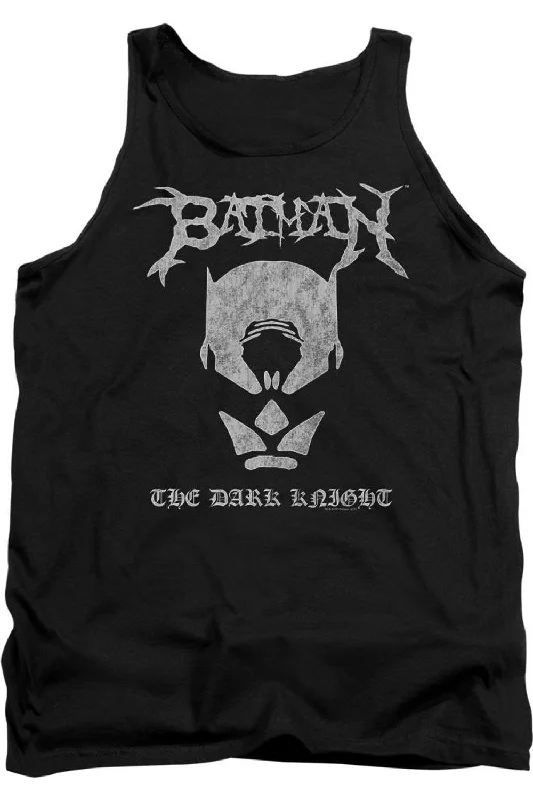 Outdoor hoodieBatman Black Metal Batman Adult Tank Top