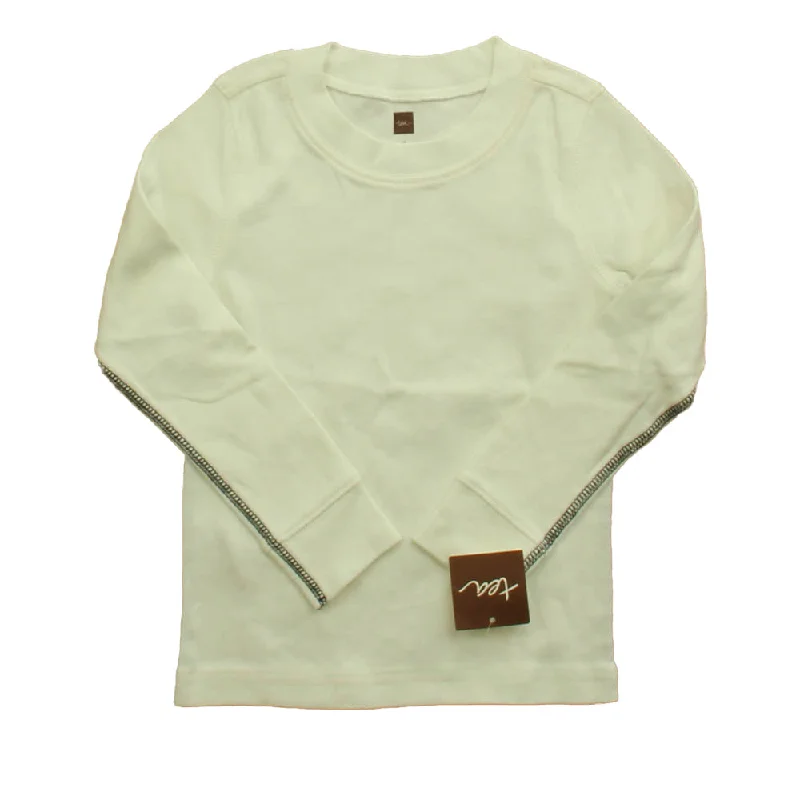 Tea Boys White Long Sleeve T-Shirt