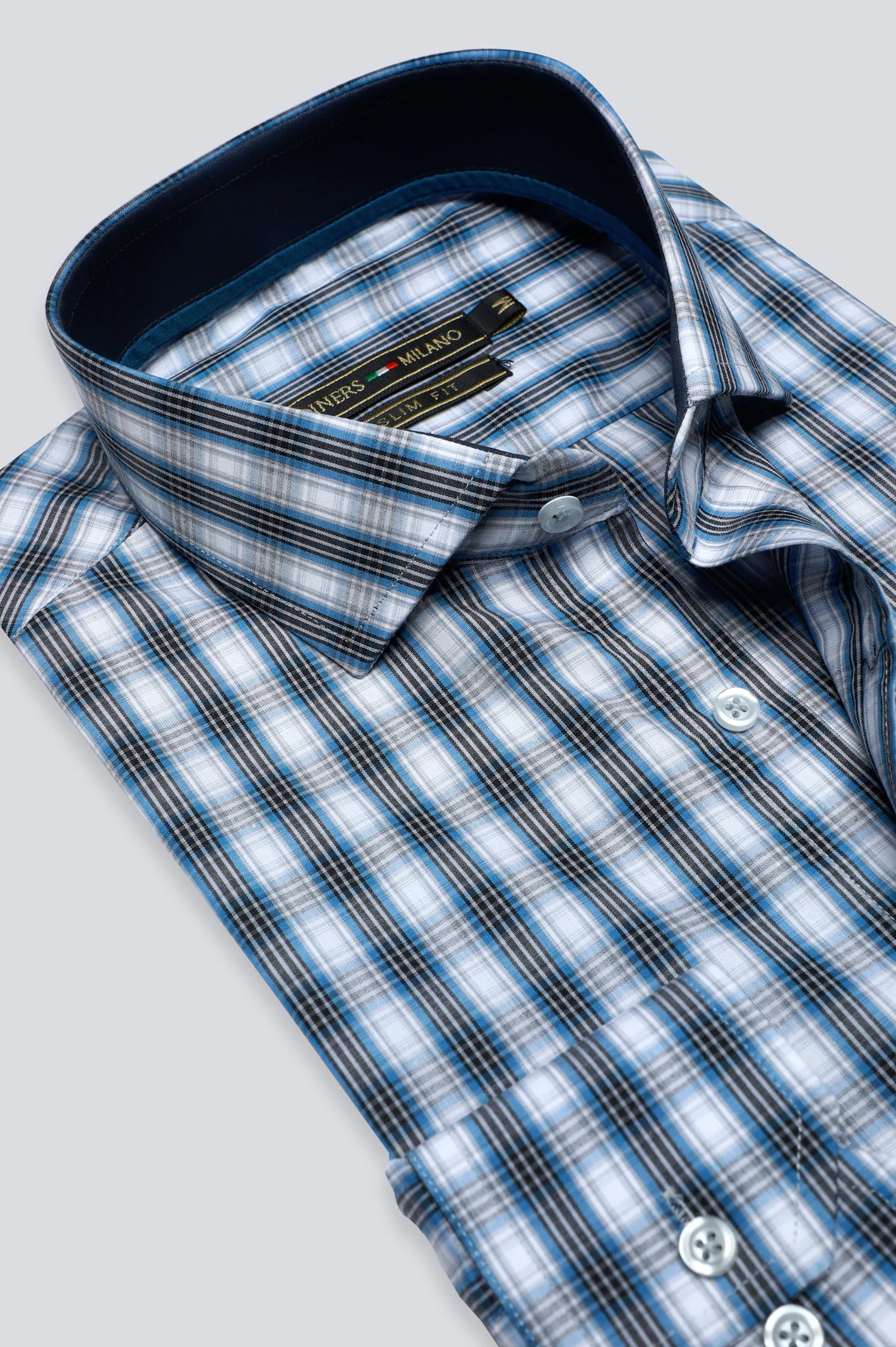 Blue Glen Plaid Check Casual ShirtPrinted Shirts