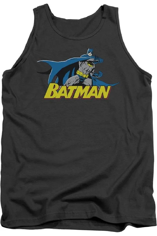 Performance hoodieBatman 8 Bit Cape Adult Tank Top