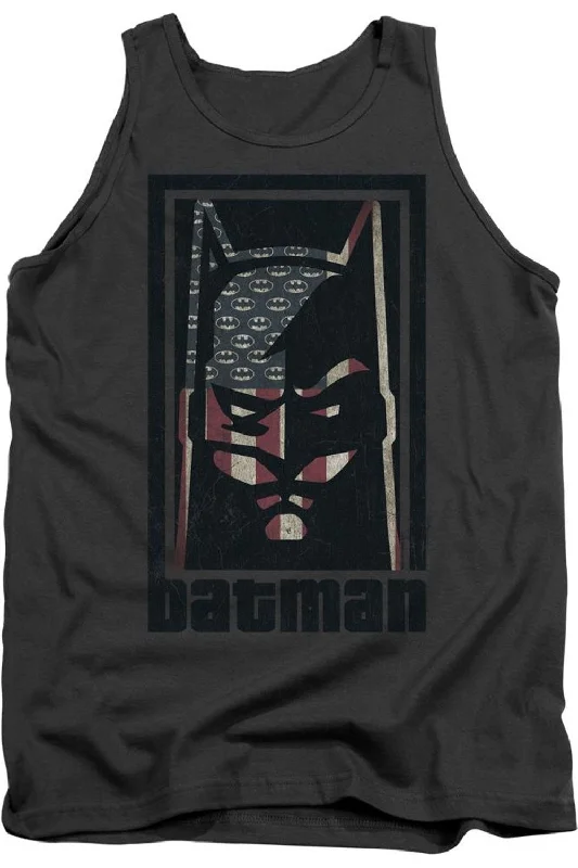 Running singletBatman American Batman Adult Tank Top