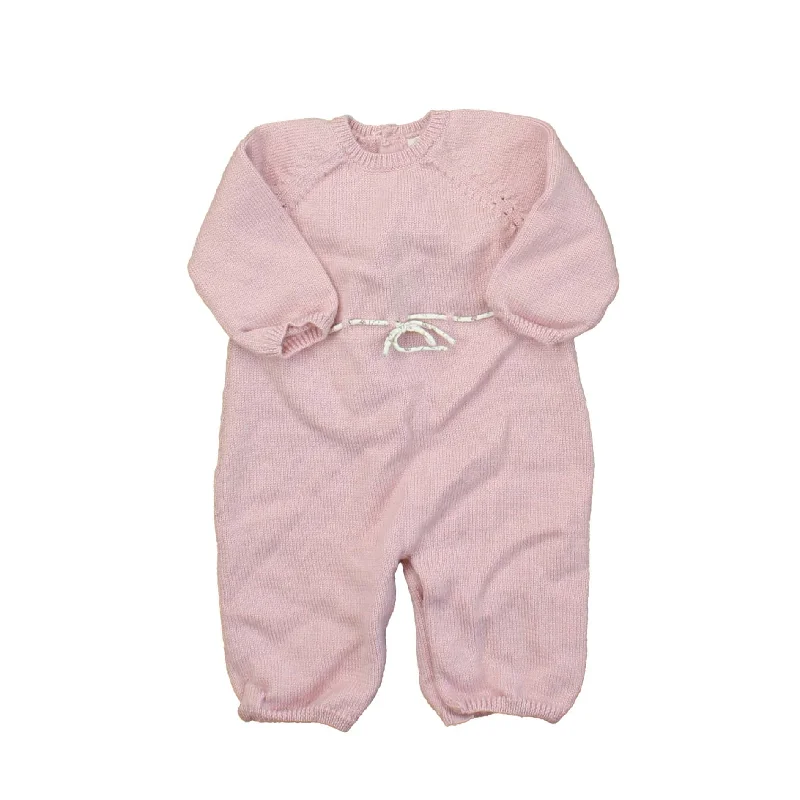 Jacadi Girls Pink Long Sleeve Outfit