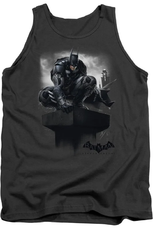 Outdoor tankBatman Arkham Knight Perched Adult Tank Top