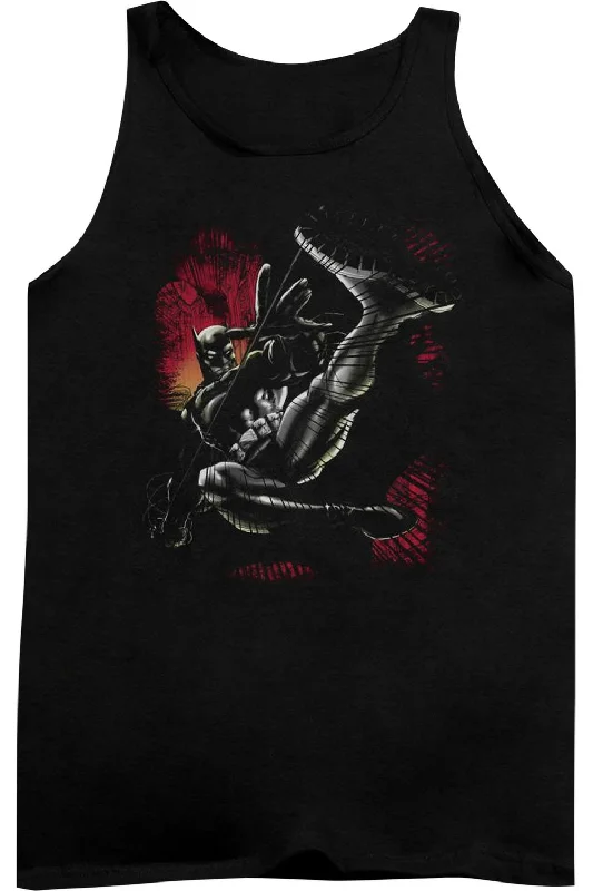 High-visibility tankBatman Kick Swing Adult Tank Top