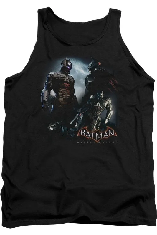 Cycling tankBatman Arkham Knight Face Off Adult Tank Top