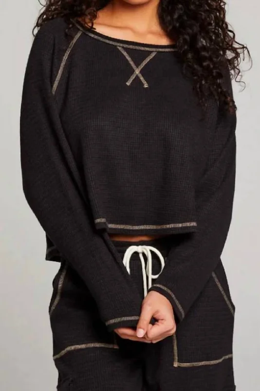 Lucy Long Sleeve In Licorice