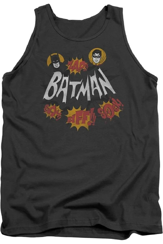 Sports singletBatman Classic Tv Sound Effects Adult Tank Top