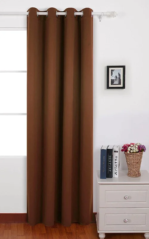 American-Elm Pack of 1 Two Sided Monk'sRobe Color Room Darkening Blackout Curtains