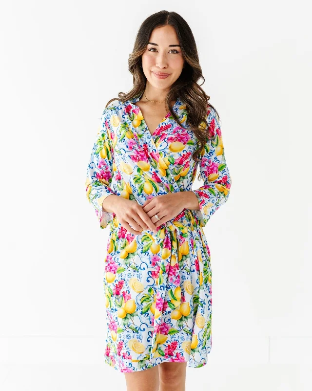 Carpe Lemon Women's Robe