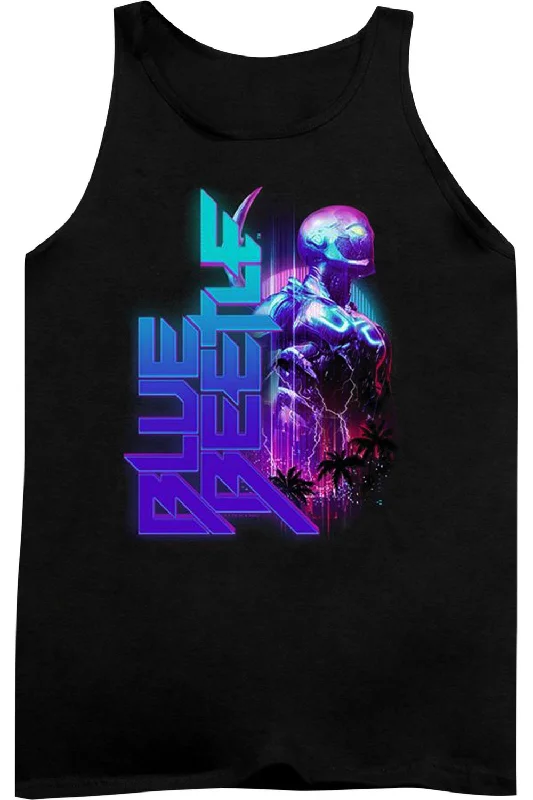 Compression vestBlue Beetle (2023) Lightning Adult Tank Top