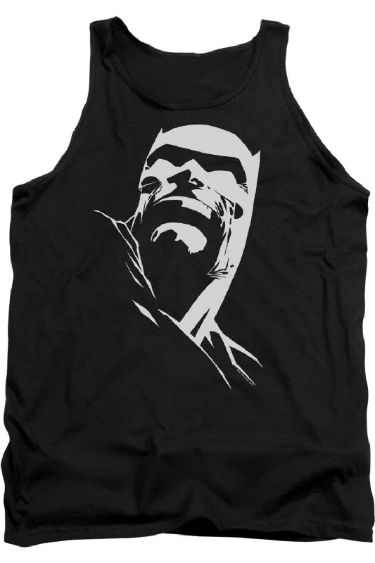 Training singletBatman Dkr Head Adult Tank Top