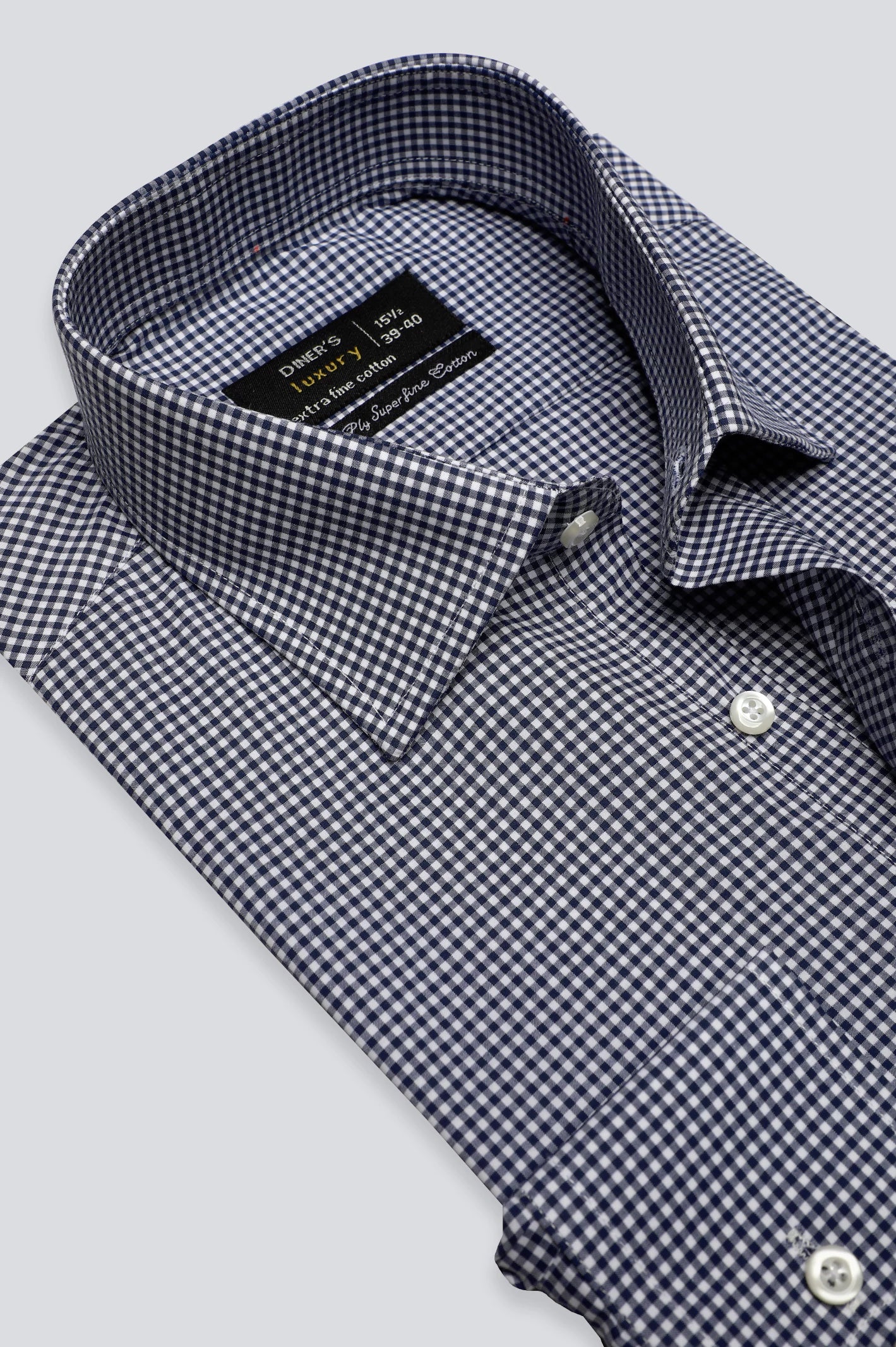 Blue Mini-Check Formal ShirtFestival Shirts