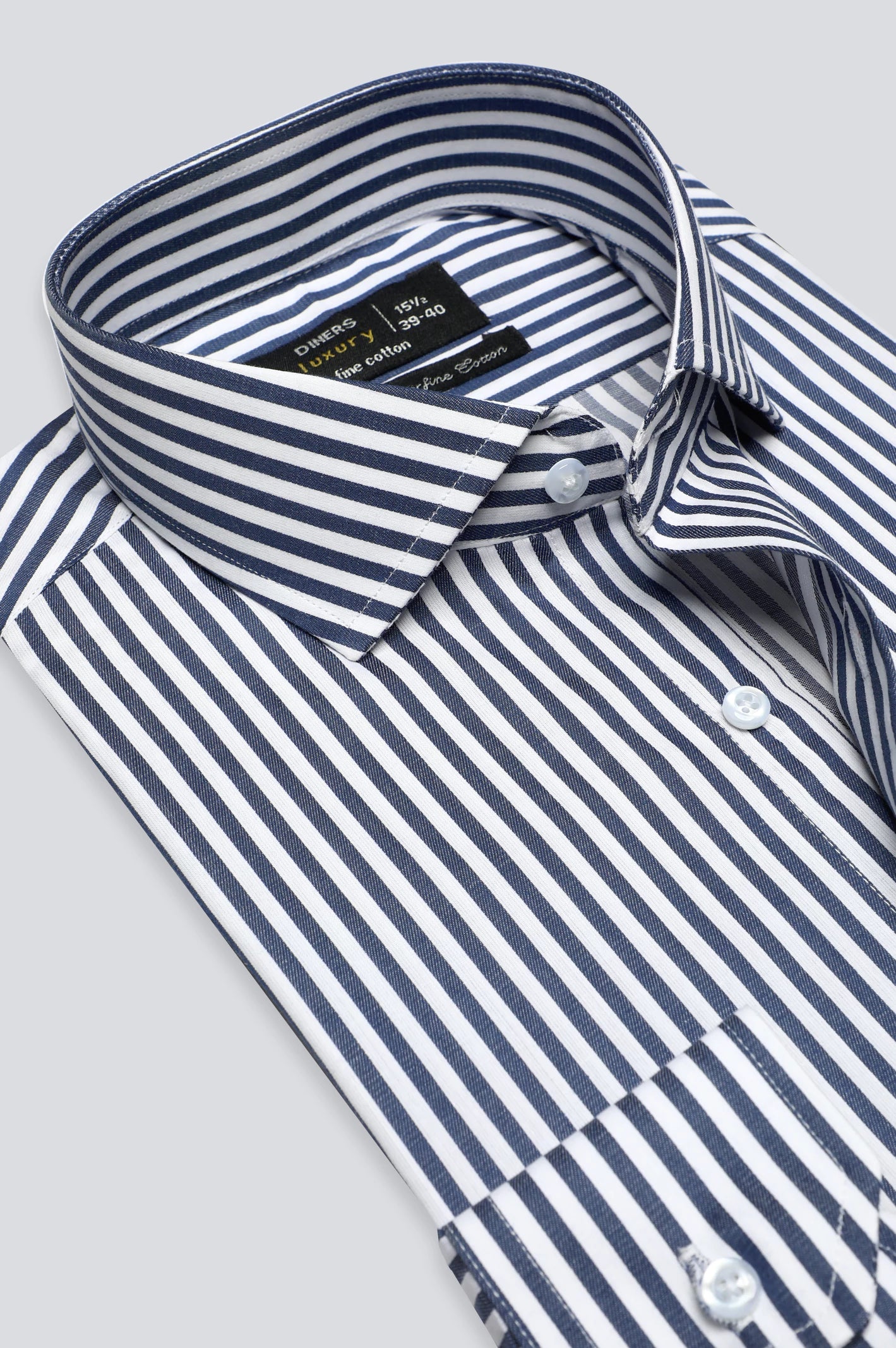 Blue Bengal Stripes Formal ShirtHiking Shirts