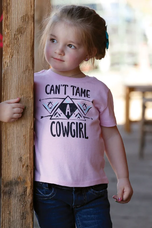 Cinch Toddler Girls Can't Tame a Cowgirl TeeSilk T-Shirts