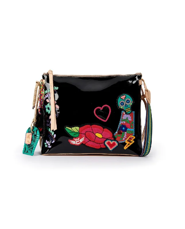 Consuela Poppy Black Teeny Crossbody PursePolyester T-Shirts