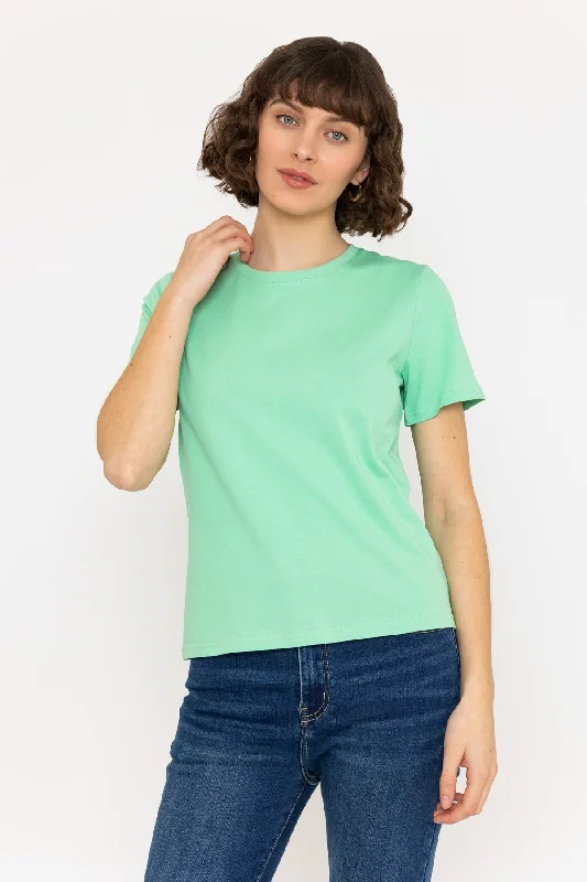 Green Supersoft Round Neck TeeVintage T-Shirts