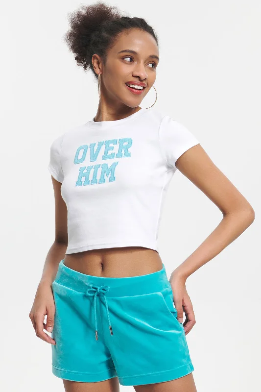 Over Him Baby TeeEmbellished T-Shirts