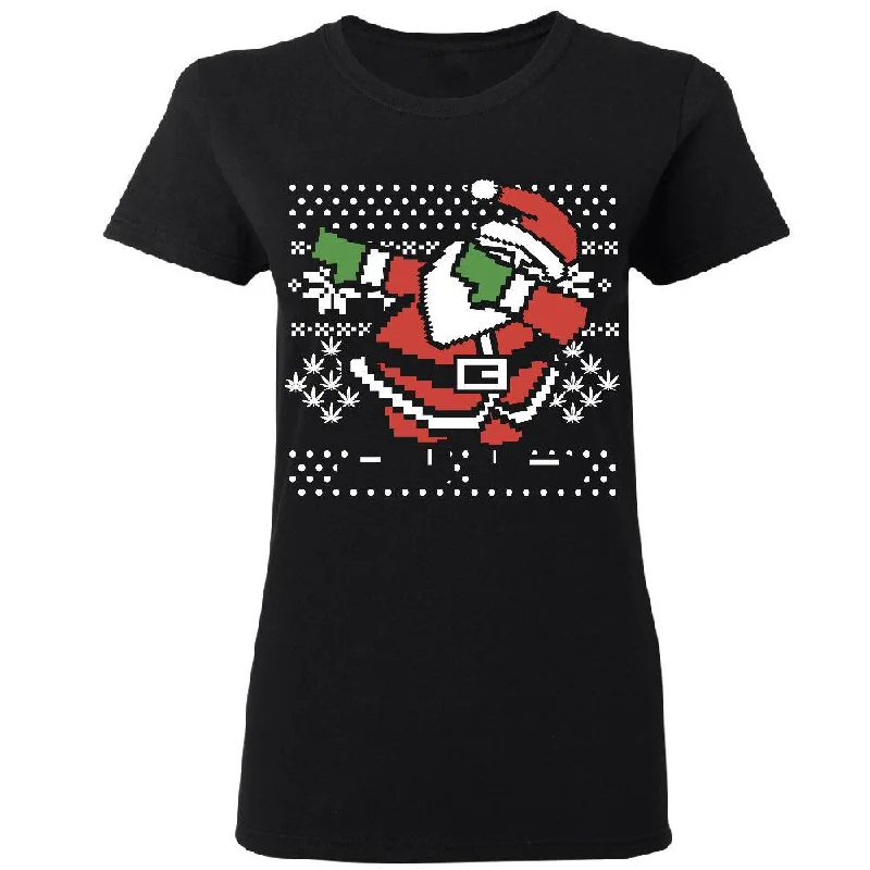 Santa Dabs TeeFitted T-Shirts