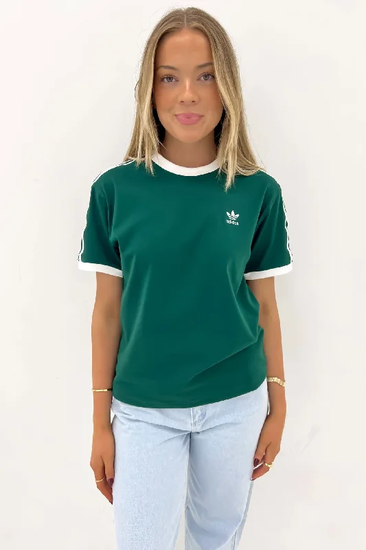 3 Stripe Tee Collegiate GreenGym T-Shirts