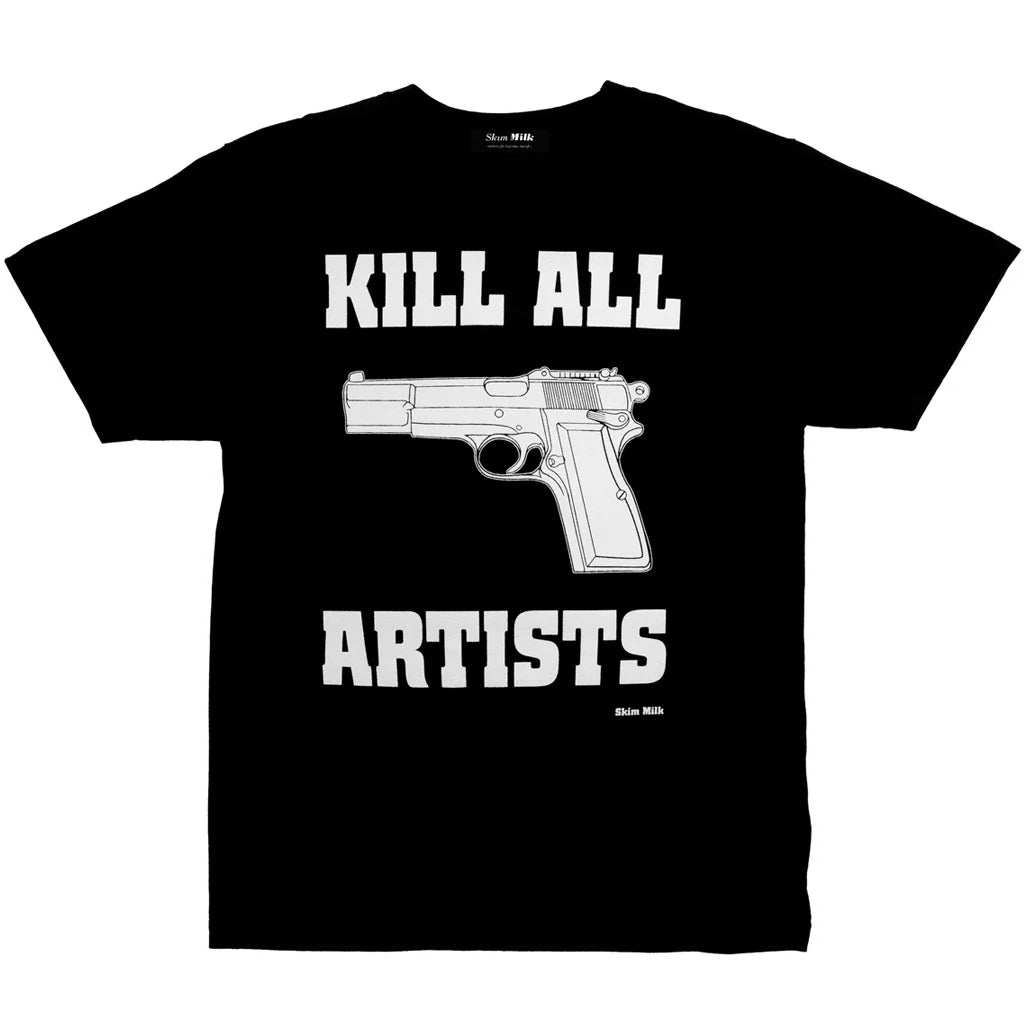 Unisex Kill All Artists Tee - BlackBranded T-Shirts